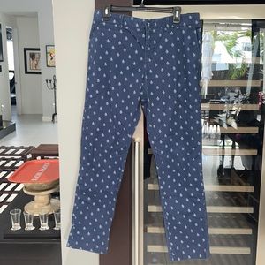 Men’s penguin brand navy blue pants with penguin design